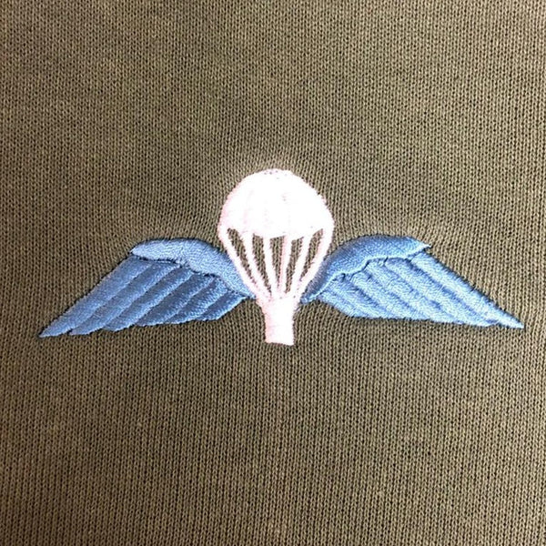 Airborne British Parachutist Wings  - Embroidered - Choose your Garment