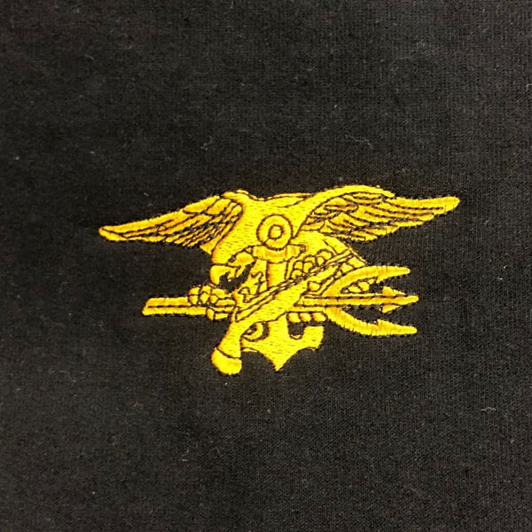 US Navy Seal Trident - Embroidered Logo / Design / Motif - Choose your Garment