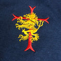 Gold Squadron – Dreizack der US Navy Seals – Gesticktes Logo/Design/Motiv – Wähle dein Kleidungsstück