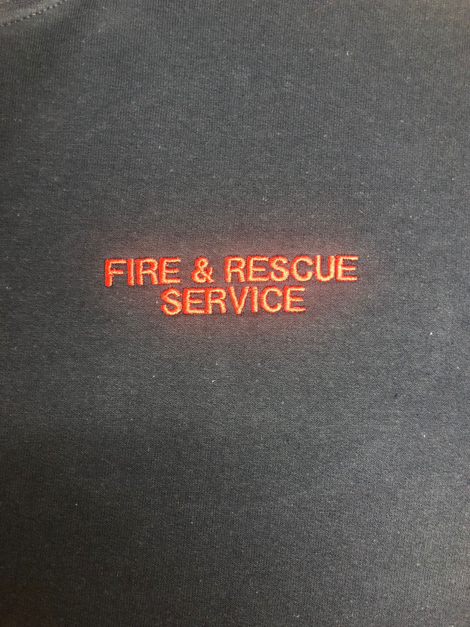 Fire & Rescue Service - Embroidered Logo / Design / Motif - Choose your Garment