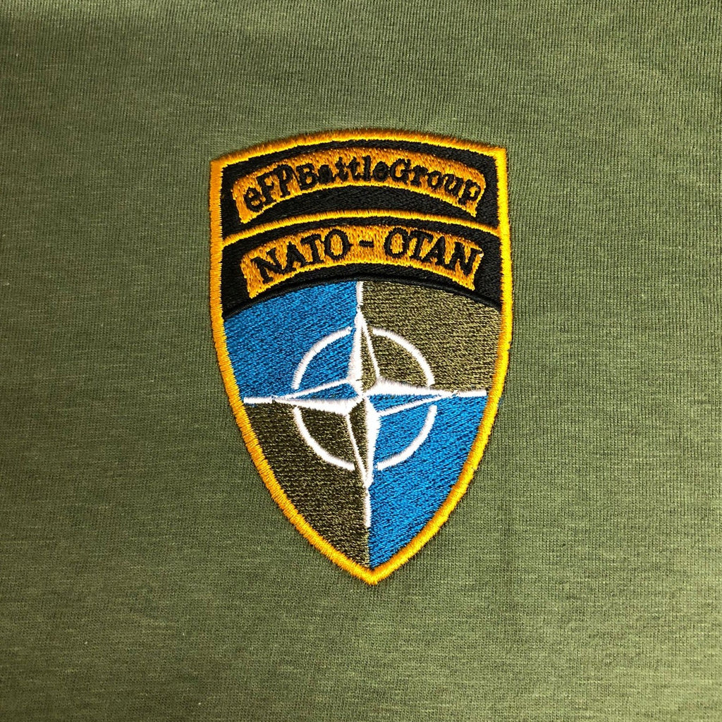 eFP Command NATO-OTAN - Gesticktes Design - Wähle dein Kleidungsstück