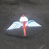 British Parachutist Commando Wings (winged dagger)  - Embroidered - Choose your Garment