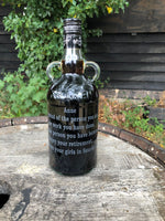 Engraved Bottle of The Black Spiced Rum 70cl - Upload your own design