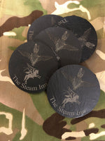 Unit Personalised Engraved Slate Coasters - Mess Dinner Logo Coasters