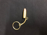 Engraved / Personalised Pistol 9mm Bullet Keyring