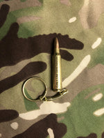 Engraved / Personalised 5.56 Assault Weapon Keyring