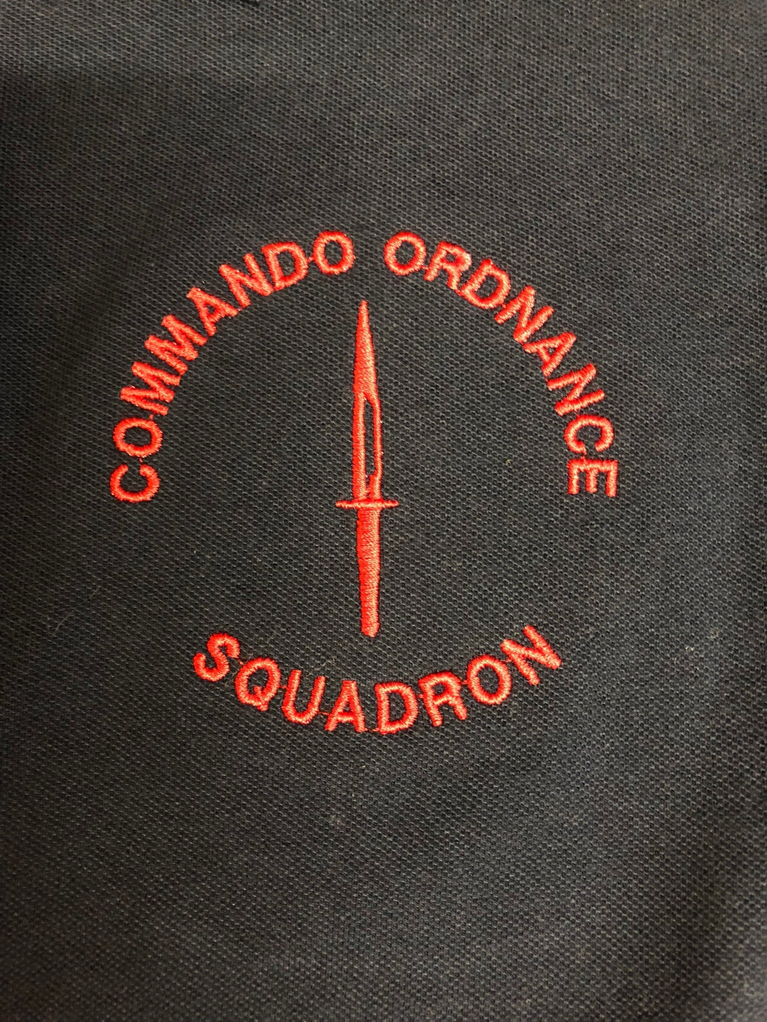 Commando Ordnance Squadron - Bestickt - Wähle dein Kleidungsstück
