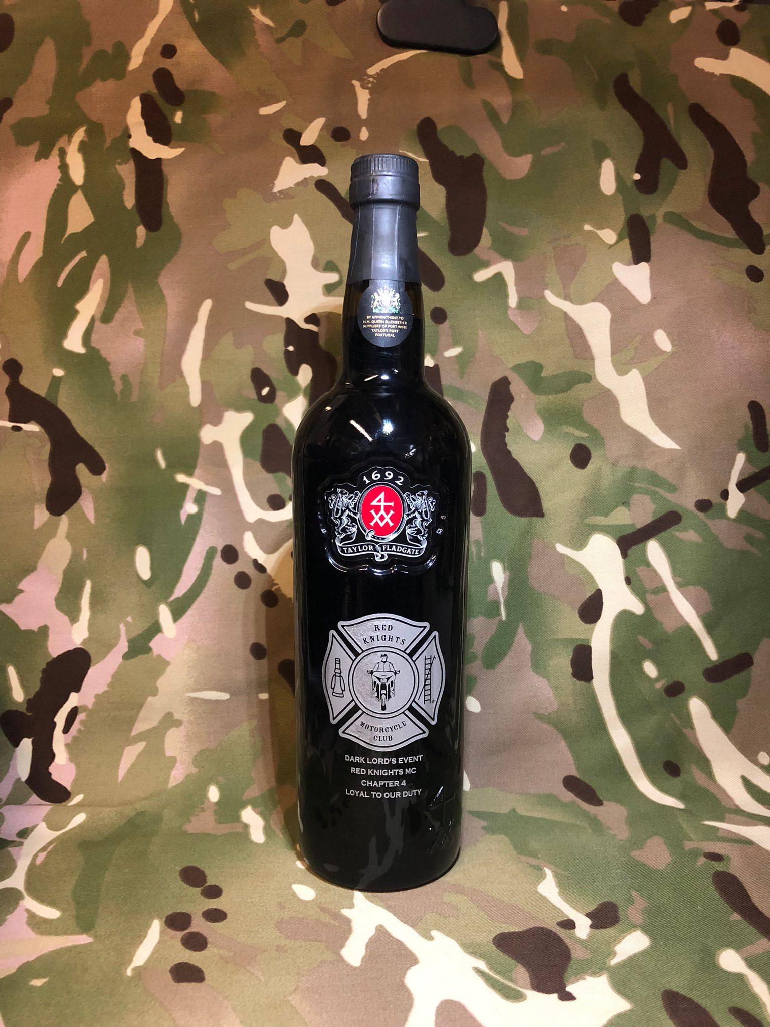 Engraved Bottle of Taylors Port 75cl - Engraved with your design