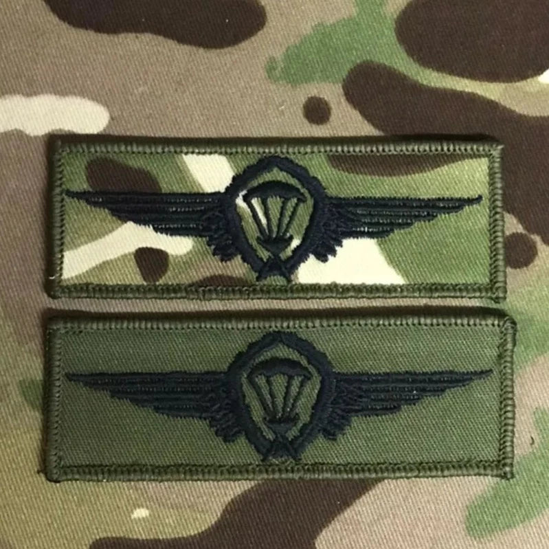 Qualifikationsflügel der deutschen Fallschirmjäger für Fallschirmspringer – alle Grade/alle Farbvarianten