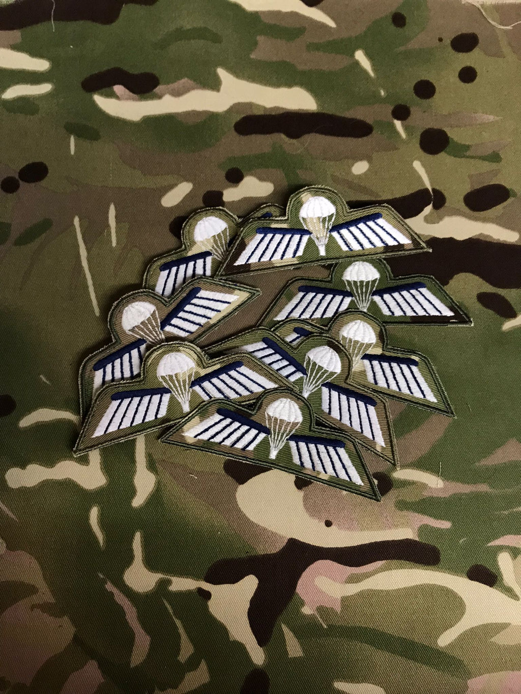 Netherlands / Dutch Airborne Parachutist Qualification Wings - Basic / B Wing (Colour)