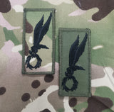 Polish / polska Cloth Parachutist qualification Jump Wings