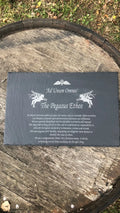 Pegasus Ethos – gravierte Schiefertafel, personalisierbar – Streitkräfte Ihrer Majestät – rechteckig, 200 mm x 300 mm
