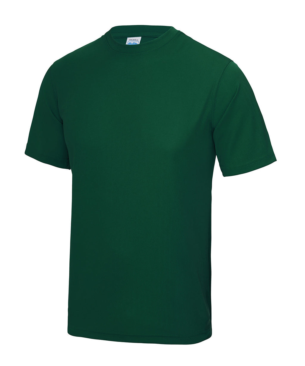 Besticktes Just Cool Feuchtigkeitsableitendes Sport-T-Shirt für Erwachsene