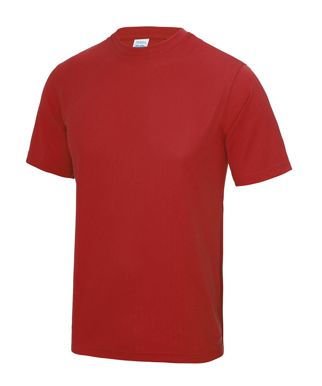 Besticktes Just Cool Feuchtigkeitsableitendes Sport-T-Shirt für Erwachsene