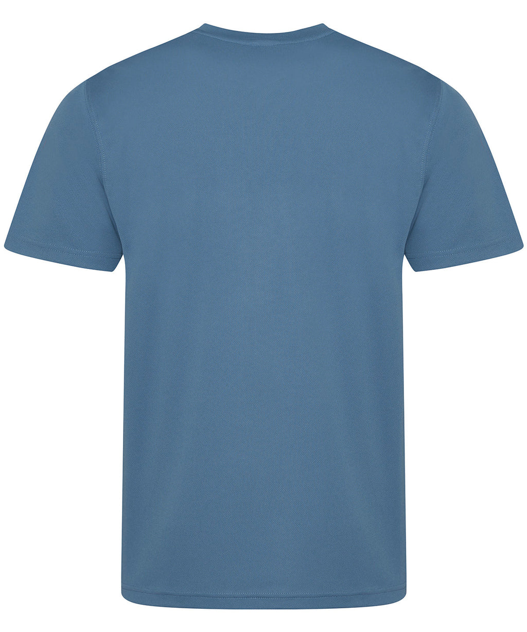 Besticktes Just Cool Feuchtigkeitsableitendes Sport-T-Shirt für Erwachsene