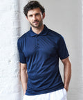 Besticktes Just Cool Feuchtigkeitsableitendes Sport-Poloshirt