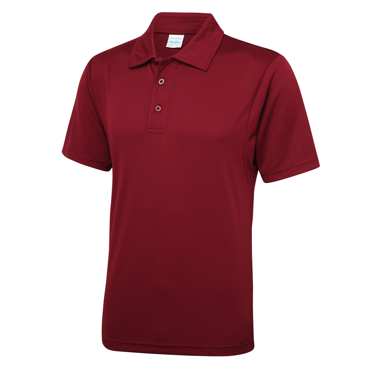 Besticktes Just Cool Feuchtigkeitsableitendes Sport-Poloshirt