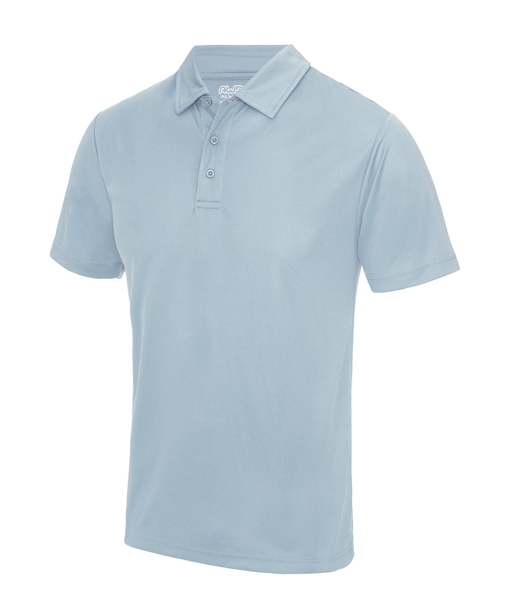 Besticktes Just Cool Feuchtigkeitsableitendes Sport-Poloshirt