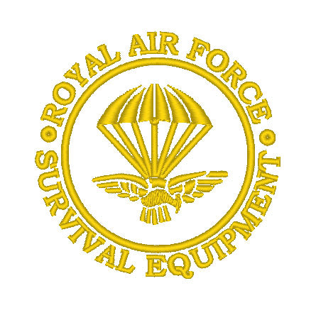 RAF Royal Air Force Survival Equipment Repairer - Gesticktes Design - Wähle dein Kleidungsstück