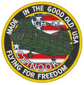 Chinoock CH47 / Made in the USA  - Embroidered - Choose your Garment