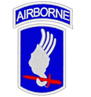 173rd Airborne Division US Army - Embroidered Design - Choose your Garment