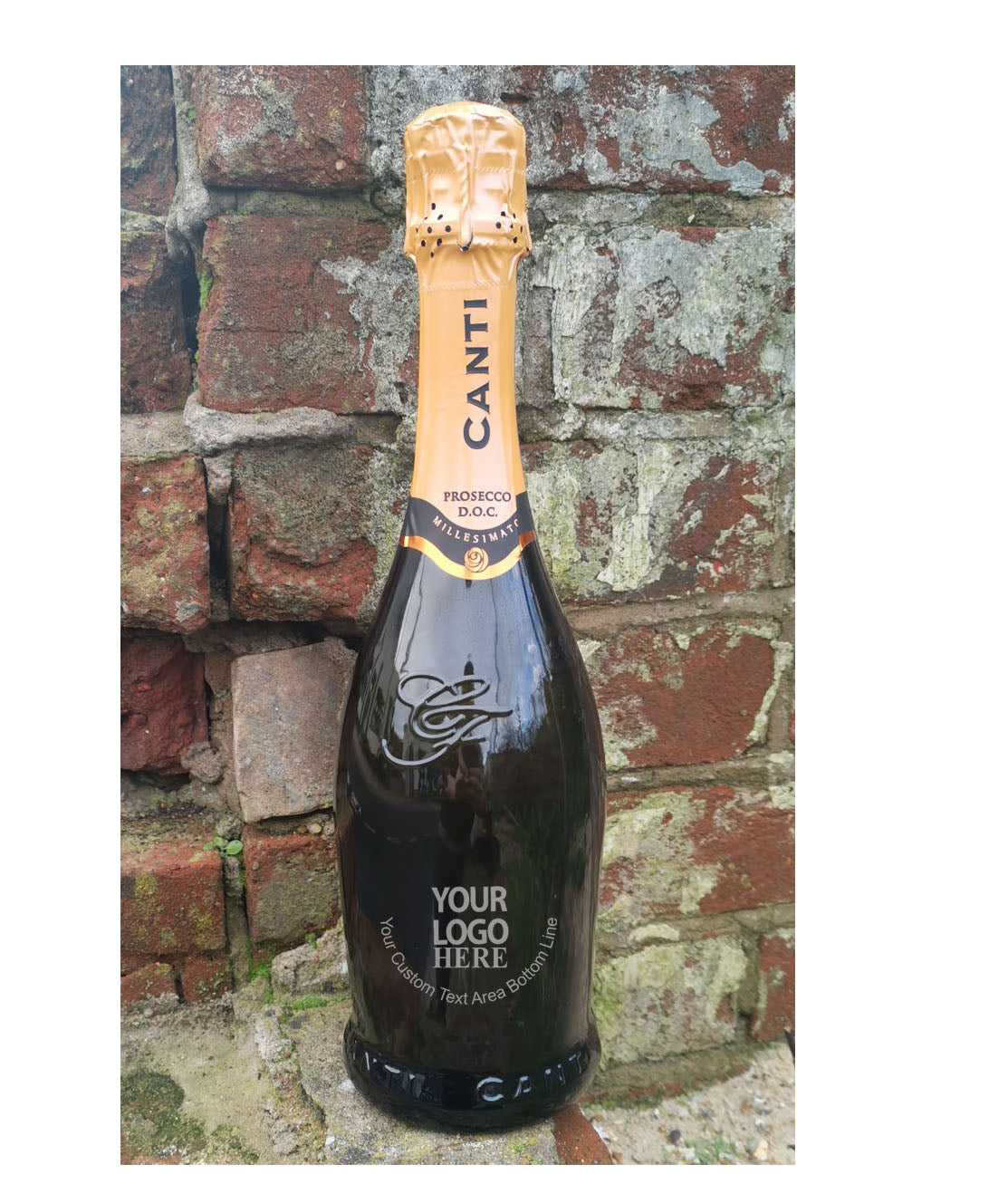 Canti Spumante Prosecco 75cl - Ihr Design / laden Sie Ihr Bildmaterial hoch