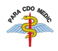 Para Commando Medic - Embroidered Design - Choose your Garment