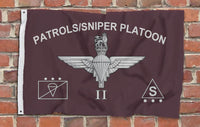 Sniper / Patrols Platoon Parachute Regiment Printed Flag