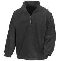 Embroidered - 1/4 Zip Fleece Jacket