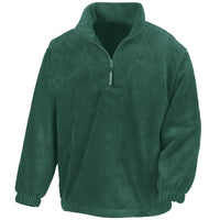 Embroidered - 1/4 Zip Fleece Jacket