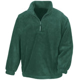 Embroidered - 1/4 Zip Fleece Jacket