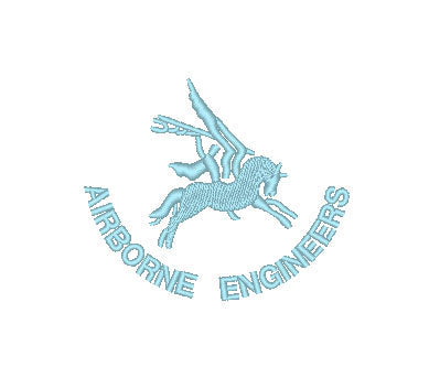 Gesticktes Logo / Motiv - Wähle dein Kleidungsstück - Airborne Engineers Pegasus