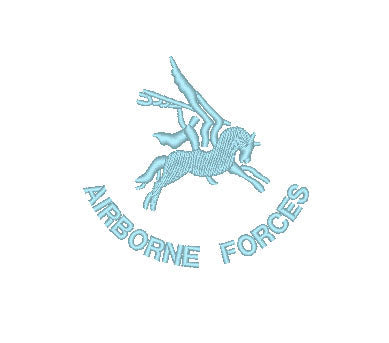 Gesticktes Logo / Motiv - Wähle dein Kleidungsstück - Airborne Forces Pegasus