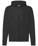 Embroidered - Premium zip up hooded sweatshirt (hoodie)