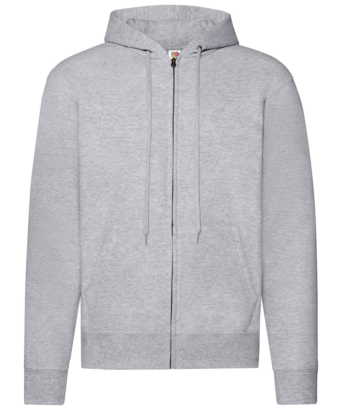 Bestickt - Premium Kapuzenpullover mit Reißverschluss (Hoodie)