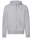 Embroidered - Premium zip up hooded sweatshirt (hoodie)