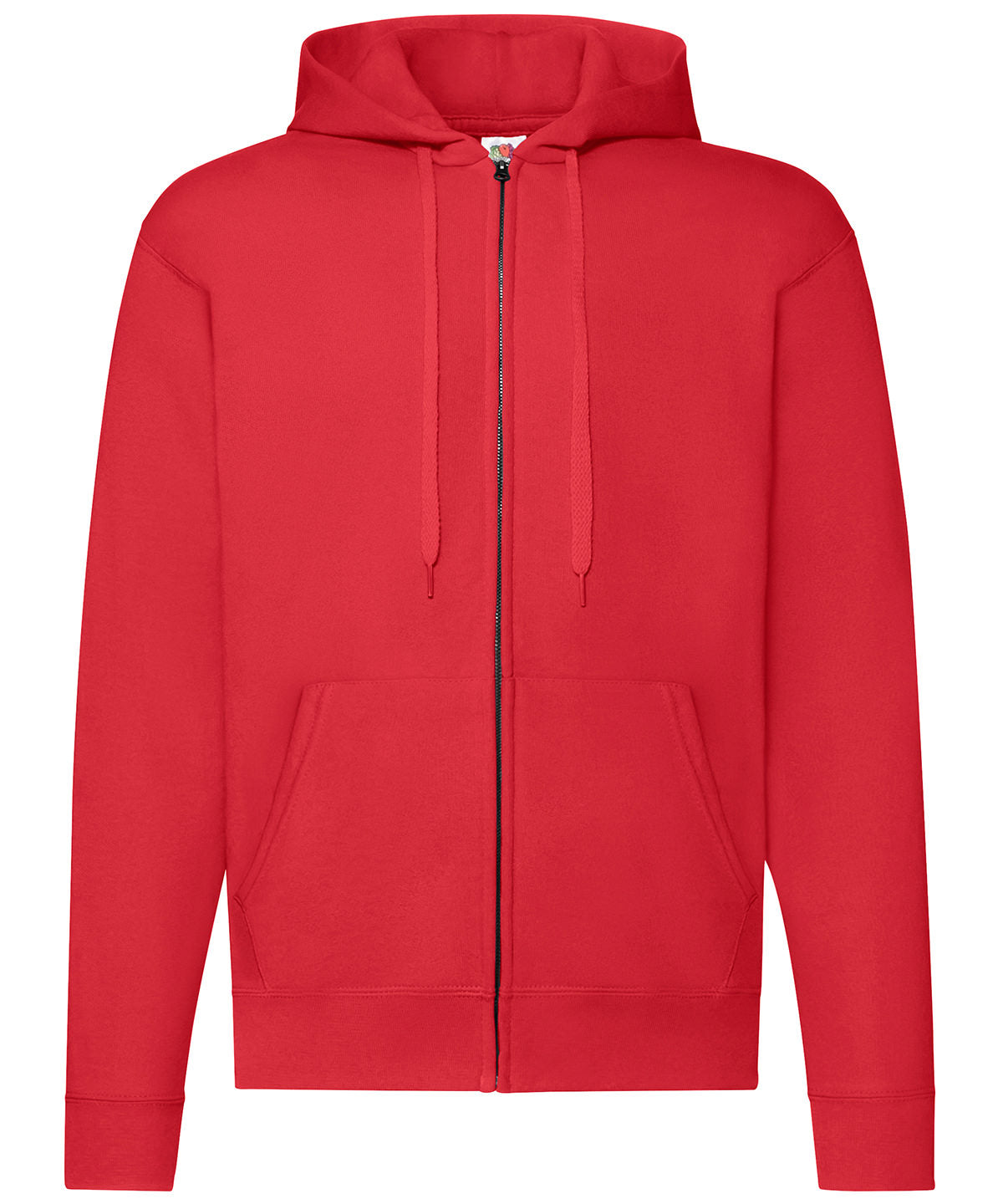 Bestickt - Premium Kapuzenpullover mit Reißverschluss (Hoodie)