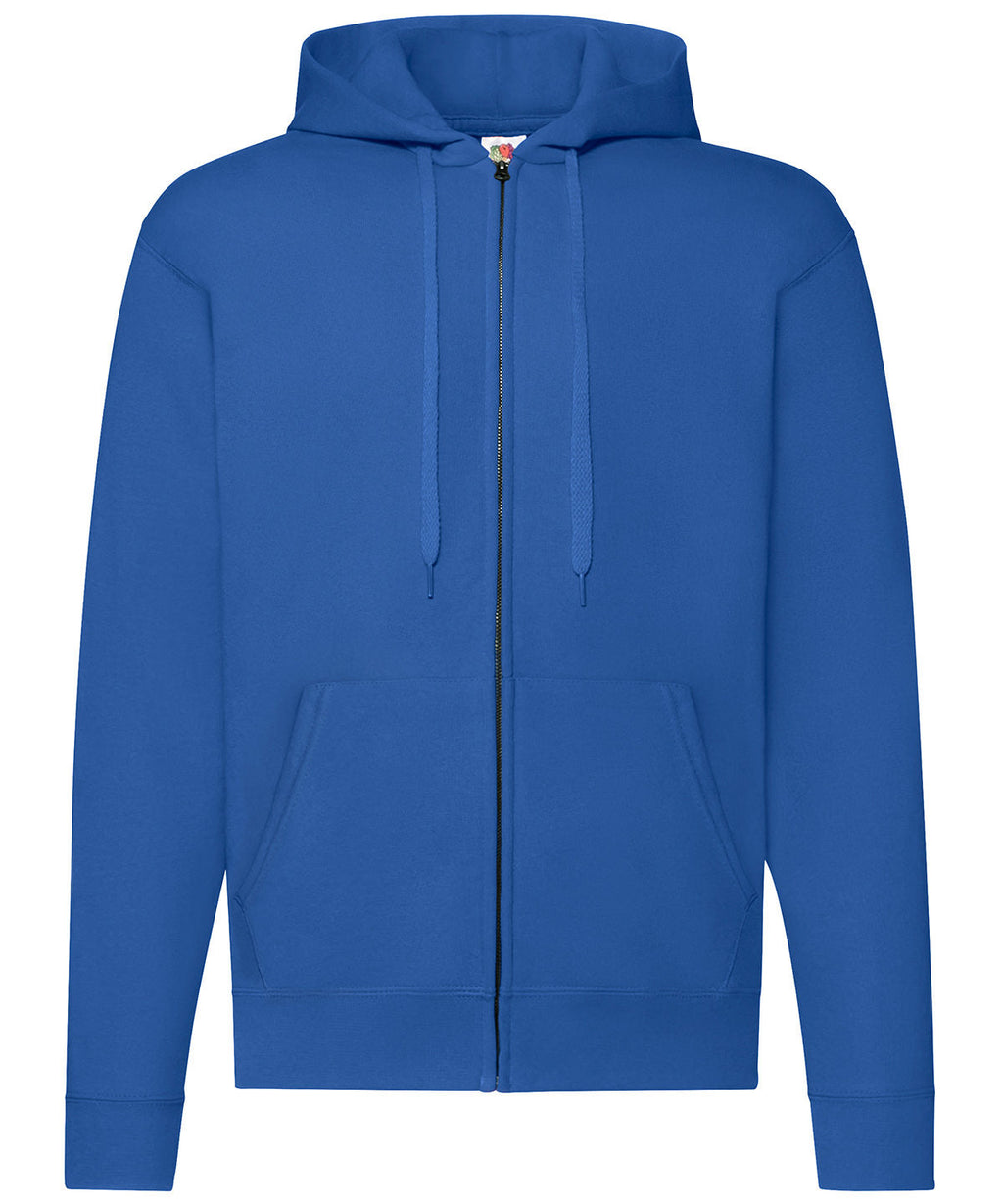 Bestickt - Premium Kapuzenpullover mit Reißverschluss (Hoodie)