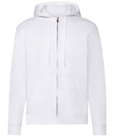 Embroidered - Premium zip up hooded sweatshirt (hoodie)