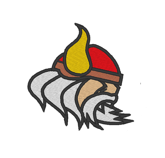 Royal Anglian Vikings Design – Bestickt – Wähle dein Kleidungsstück