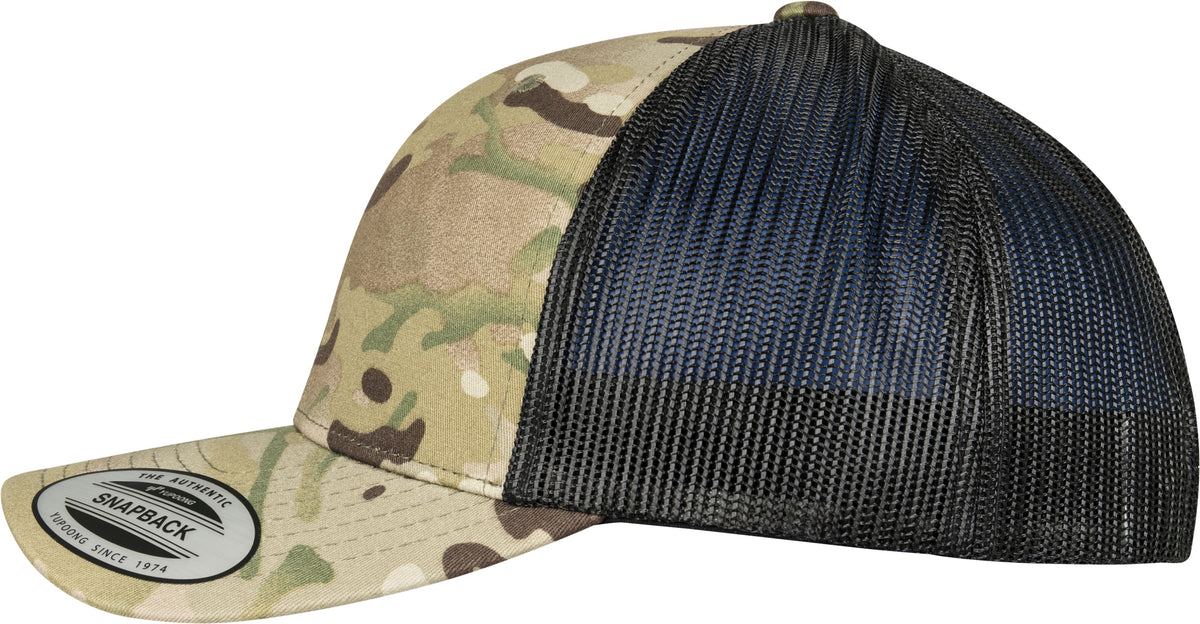 Flexfit Retro Trucker Baseballkappe – Einheitsgröße