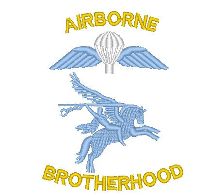 Airborne Brotherhood - Embroidered - Choose your Garment
