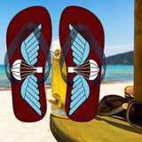 Printed Flip Flops - Airborne Wings