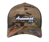 Embroidered Flexfit Yupong Cap Armoured 1916 Baseball Cap