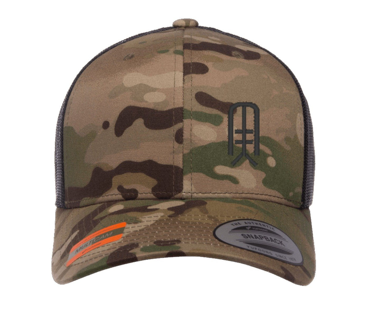 Embroidered Flexfit Yupong Cap Anti Tank Map Symbol