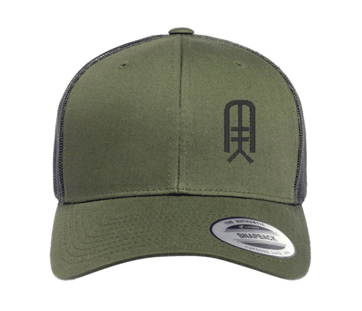 Embroidered Flexfit Yupong Cap Anti Tank Map Symbol