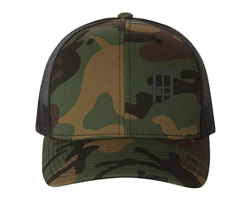 Embroidered Flexfit Yupong Cap Anti Tank Map Symbol
