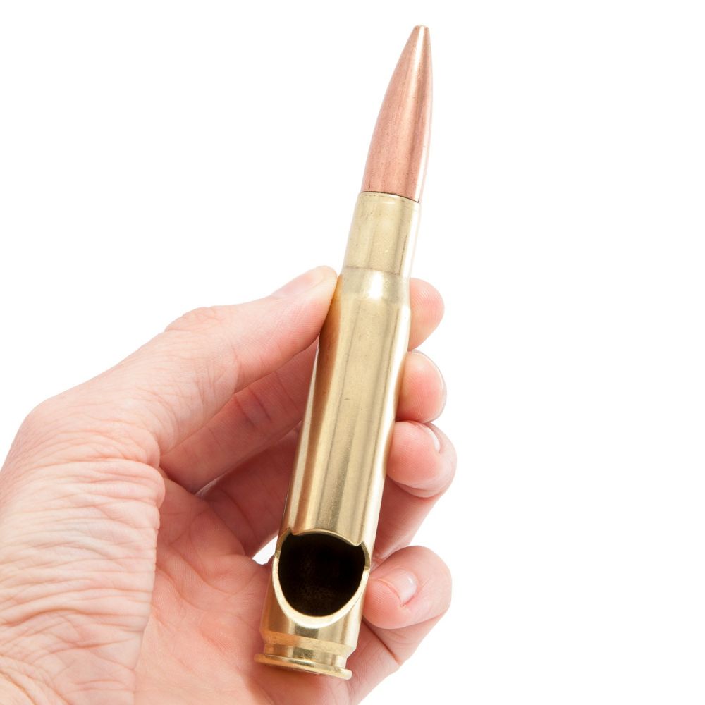 Gravierter / personalisierter Flaschenöffner mit .50 Cal Maschinengewehrkugel