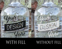 Engraved Bottle Of Sipsmith London Dry Gin 70cl -  your design /upload your artwork