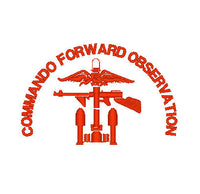 Commando Forward Observer - Embroidered Design - Choose your Garment